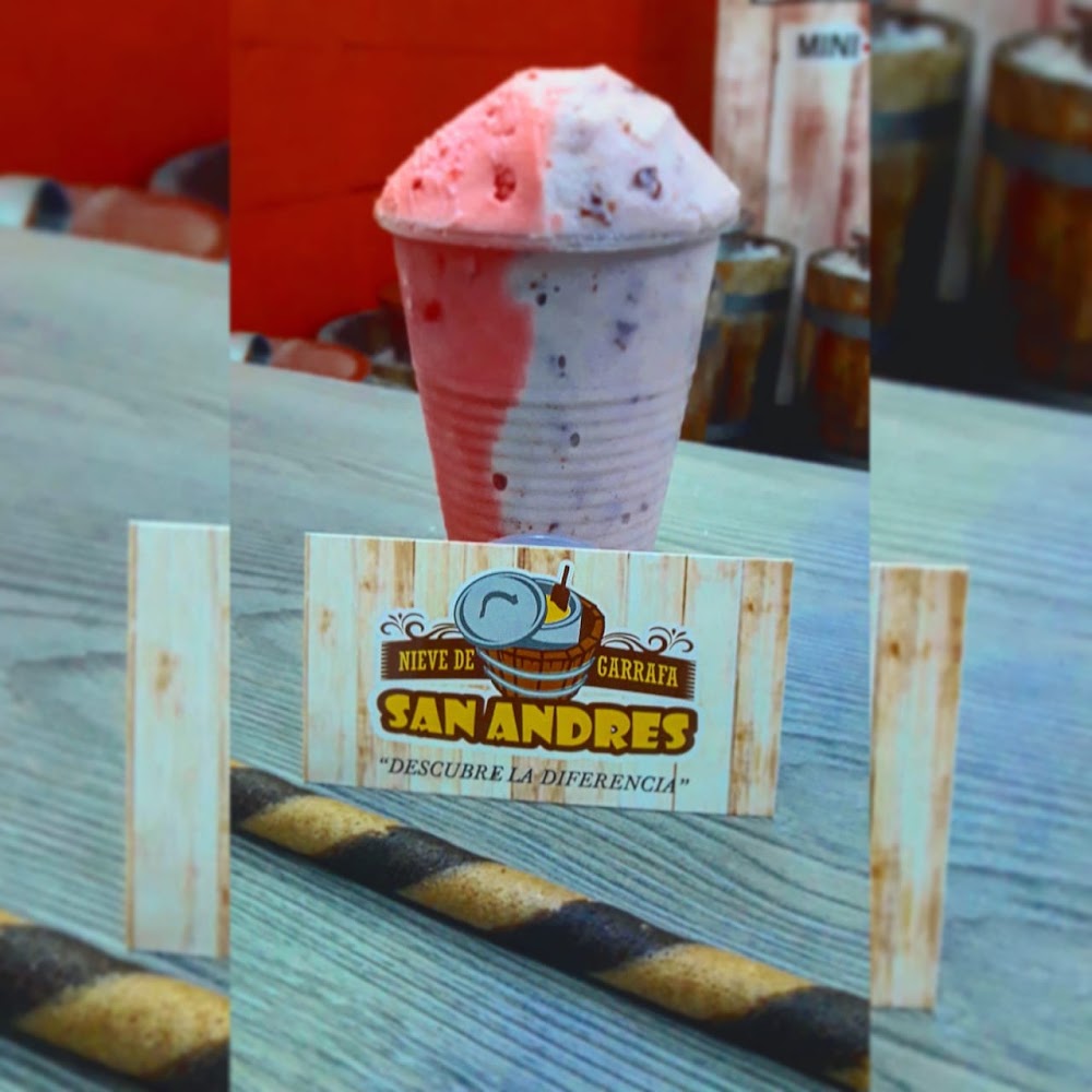 Nieves De Garrafa San Andres, cafetería en Guadalajara, Jalisco
