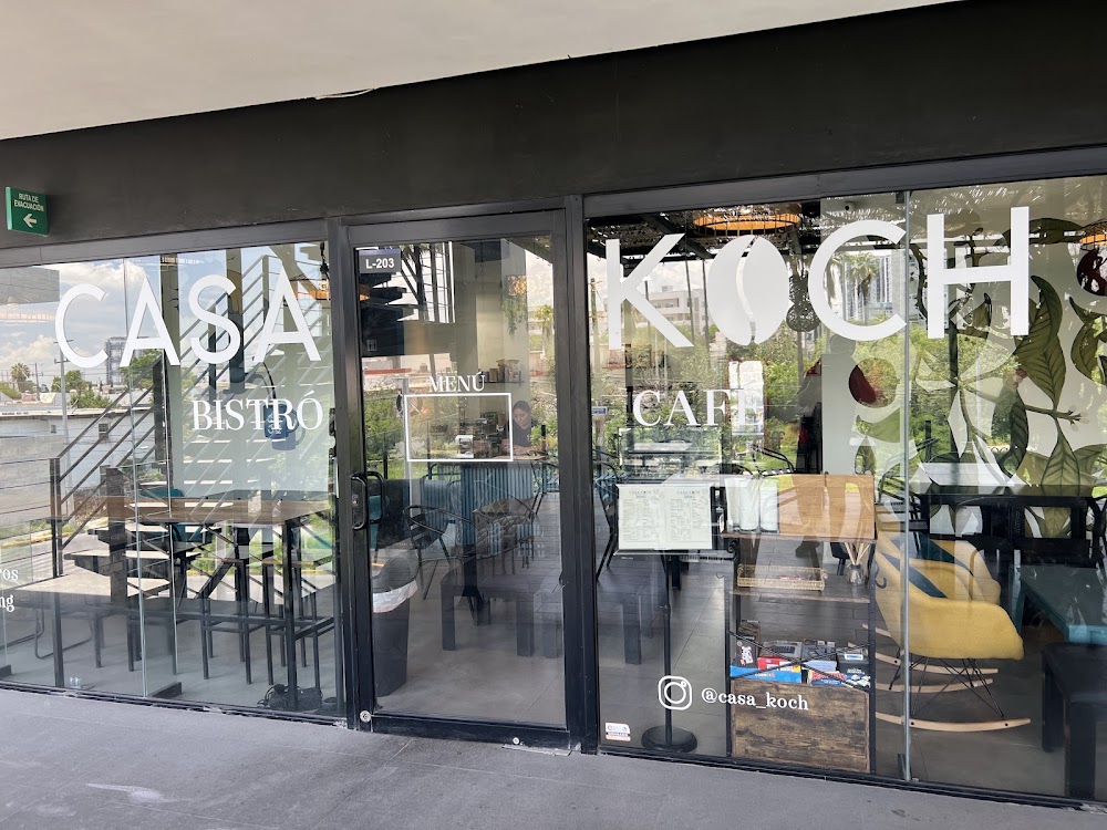 Casa Koch, cafetería en Monterrey, Nuevo León