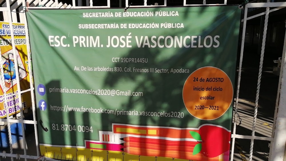 Cooperativa De Primaria Jose Vasconselos, cafetería en Apodaca, Nuevo León
