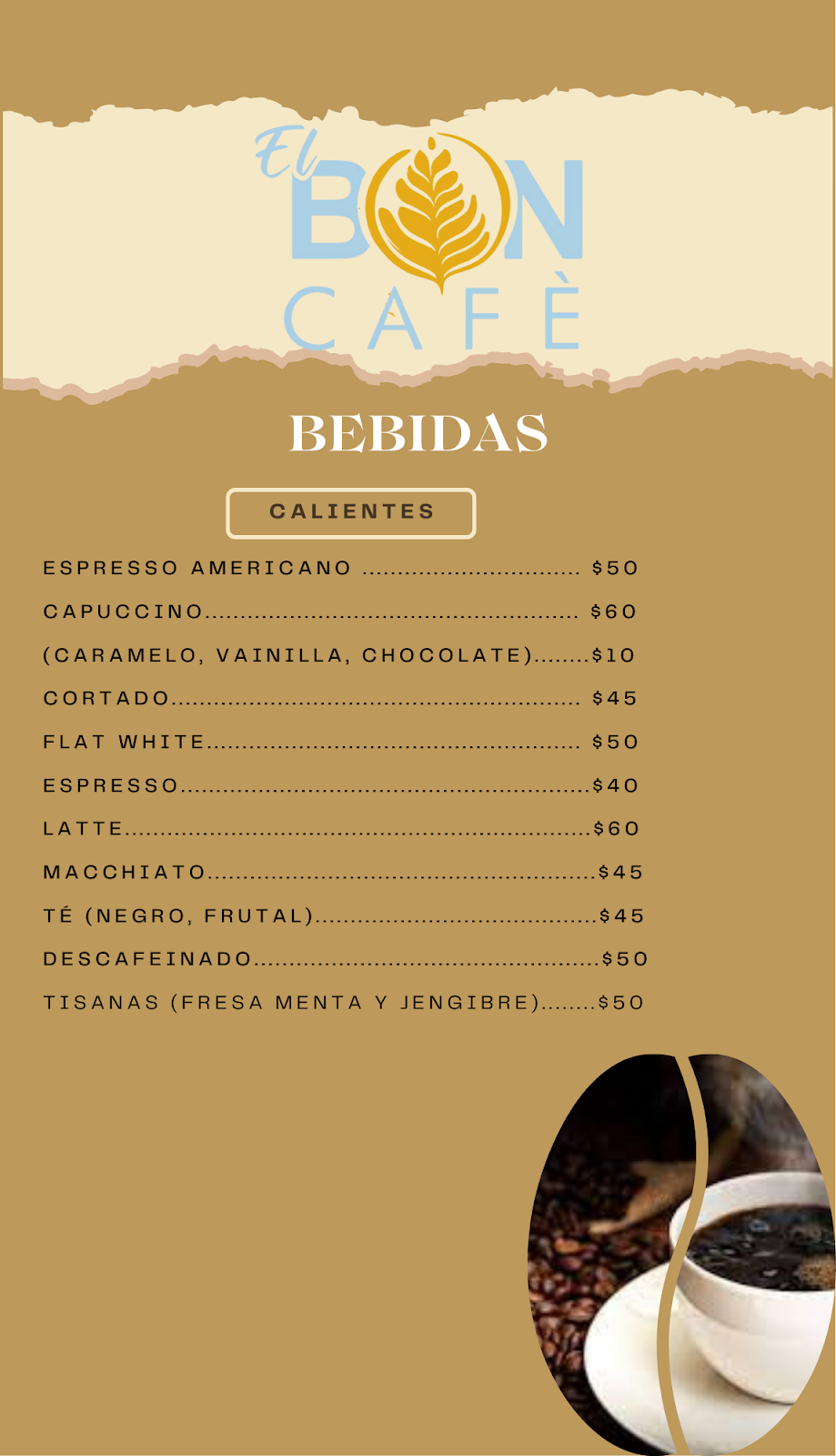 El Bon Cafe, cafetería en Guadalajara, Jalisco
