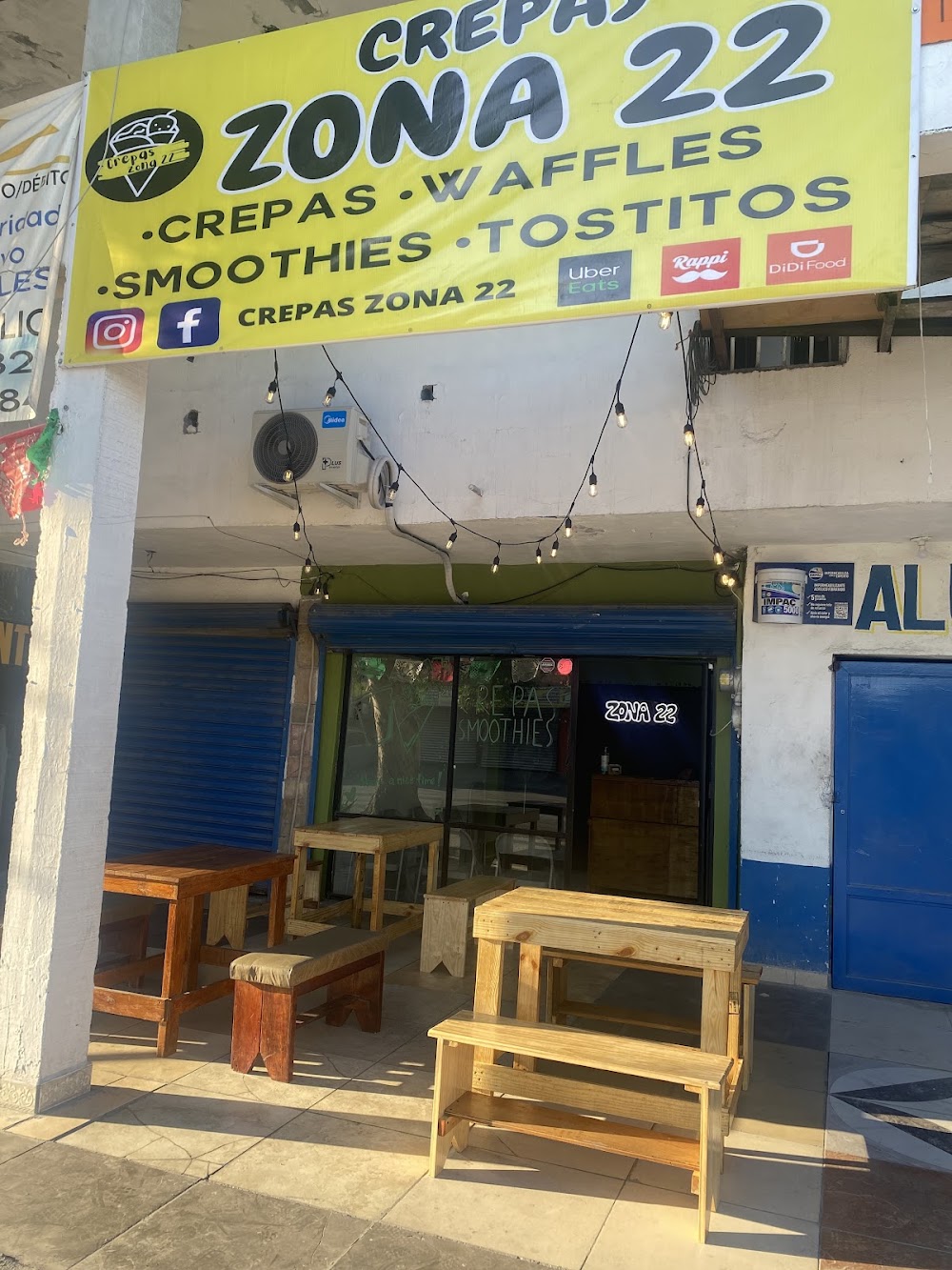 Crepas Zona 22, cafetería en Apodaca, Nuevo León