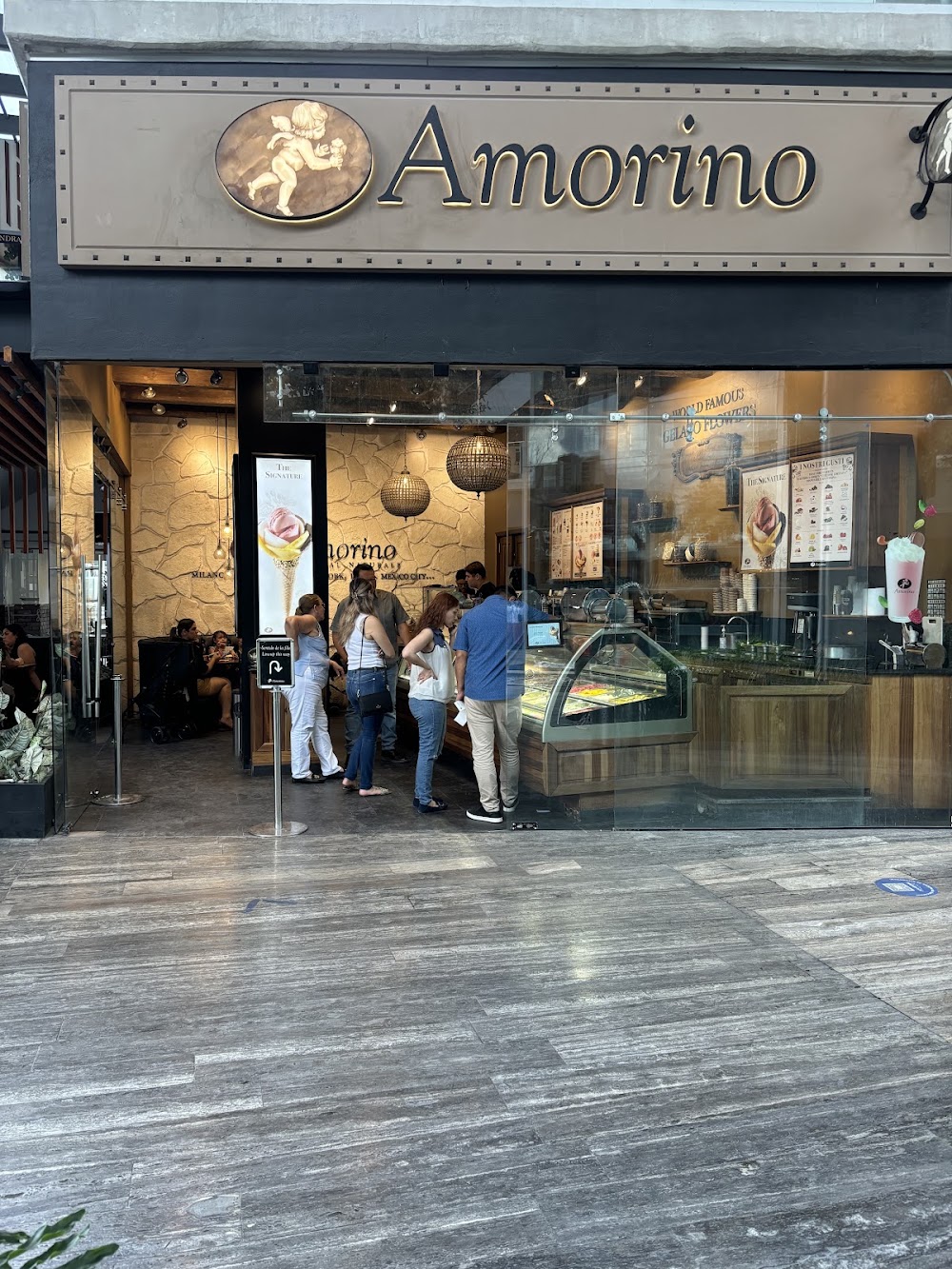 Amorino Gelato Al Naturale, cafetería en San Pedro Garza García, Nuevo León