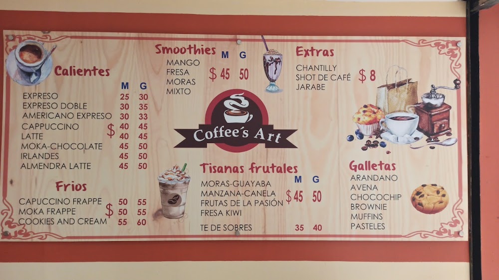 Coffees Art Cafeteria, cafetería en Guadalajara, Jalisco