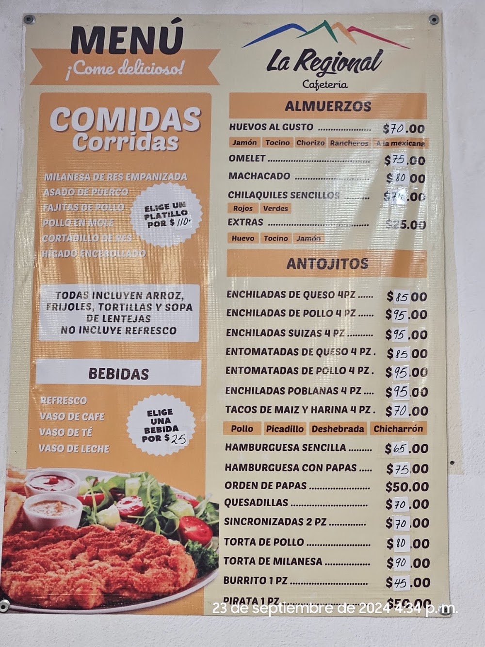 Cafeteria La Regional, cafetería en Monterrey, Nuevo León