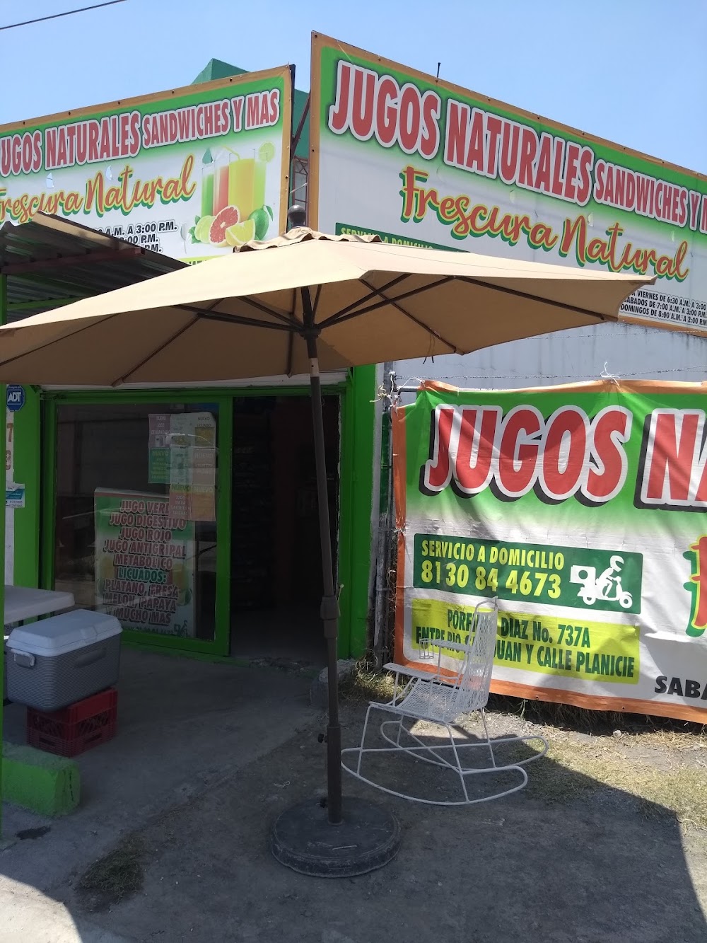 Frescura Natural, cafetería en Apodaca, Nuevo León