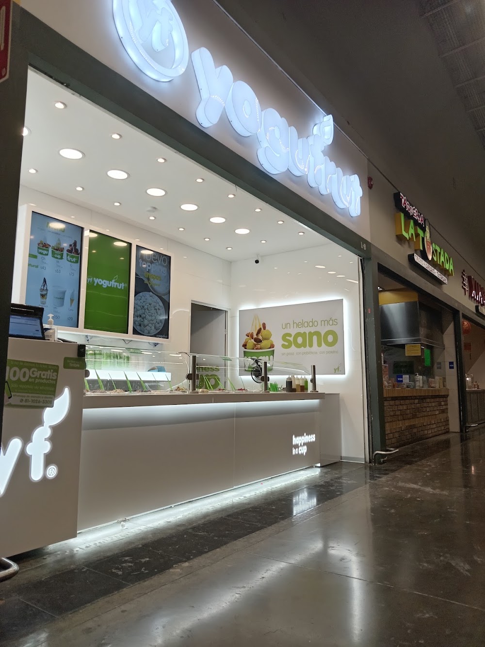 Yogufrut, cafetería en Apodaca, Nuevo León