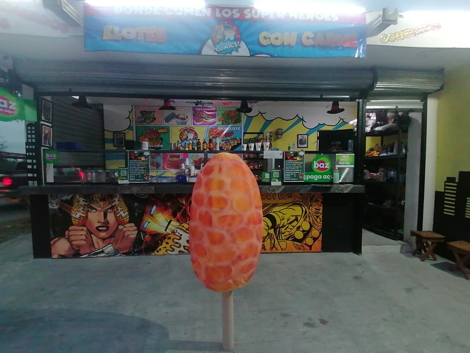 Elotes Comics, cafetería en Apodaca, Nuevo León
