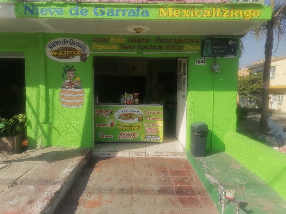 Nieves Mexicaltzingo, cafetería en Guadalajara, Jalisco