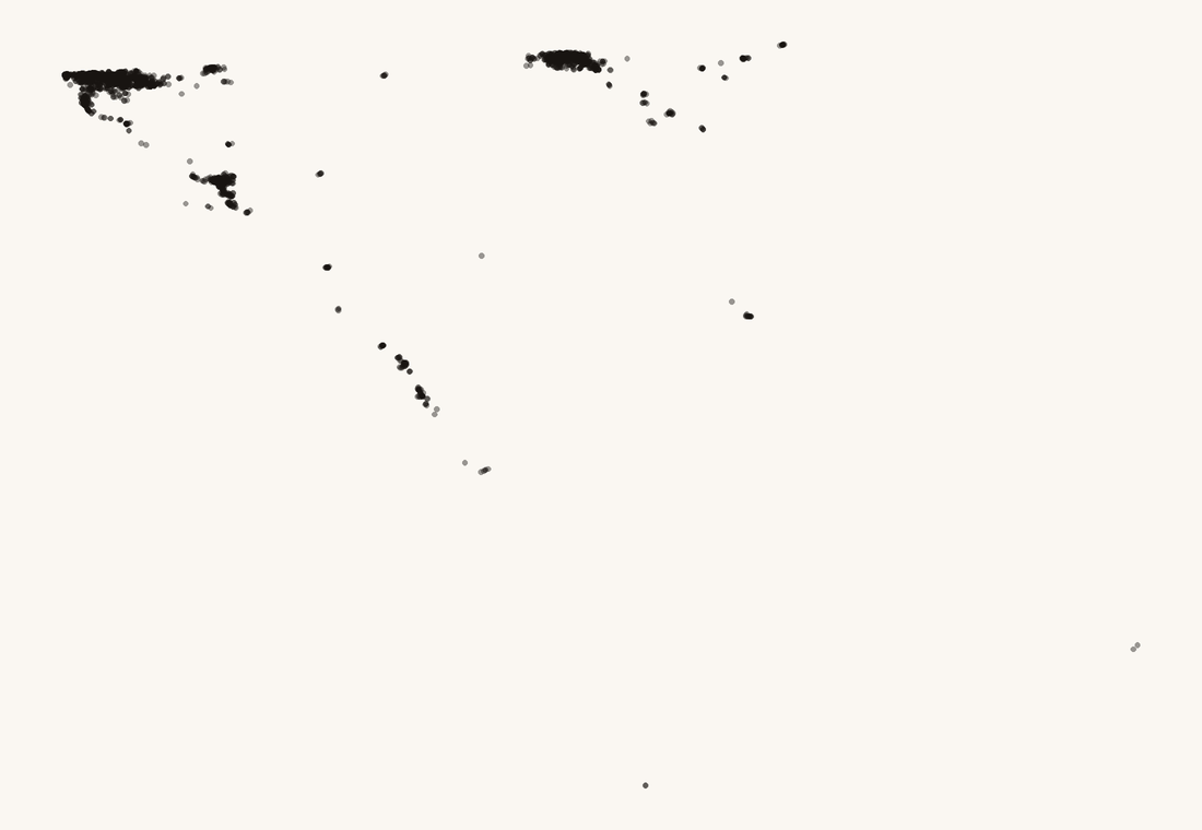Ubicación de Maya Java Cafe en el mapa de cafeterías de Baja California